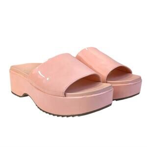 Vionic Plateau Trista Slide Sandals EUC $159 Size 8.5   S3652